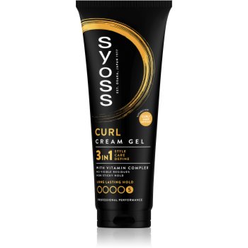 Syoss Curl Cream Gel cremă styling pentru definirea buclelor cu textura de gel - imagine 2